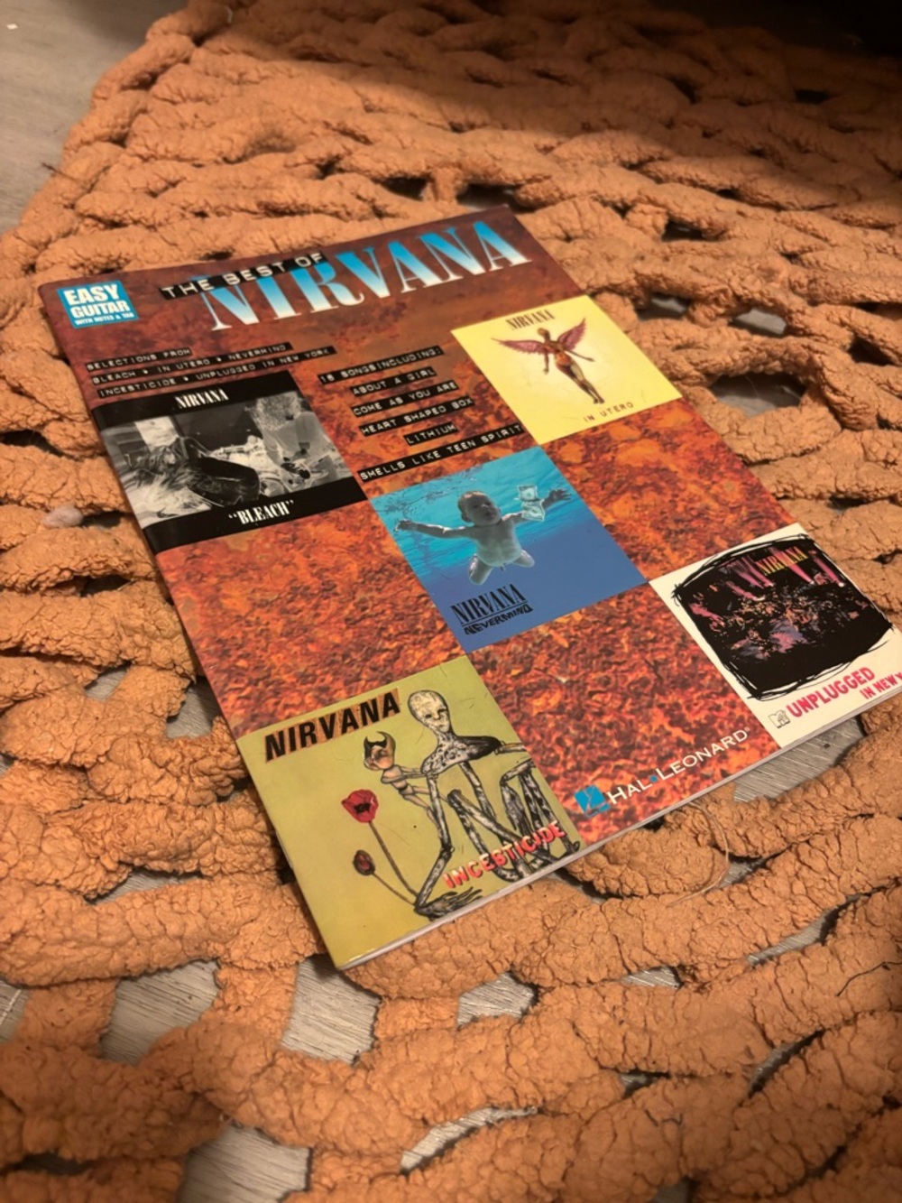 The Best of Nirvana Songbook - Score AND guitar tabs included